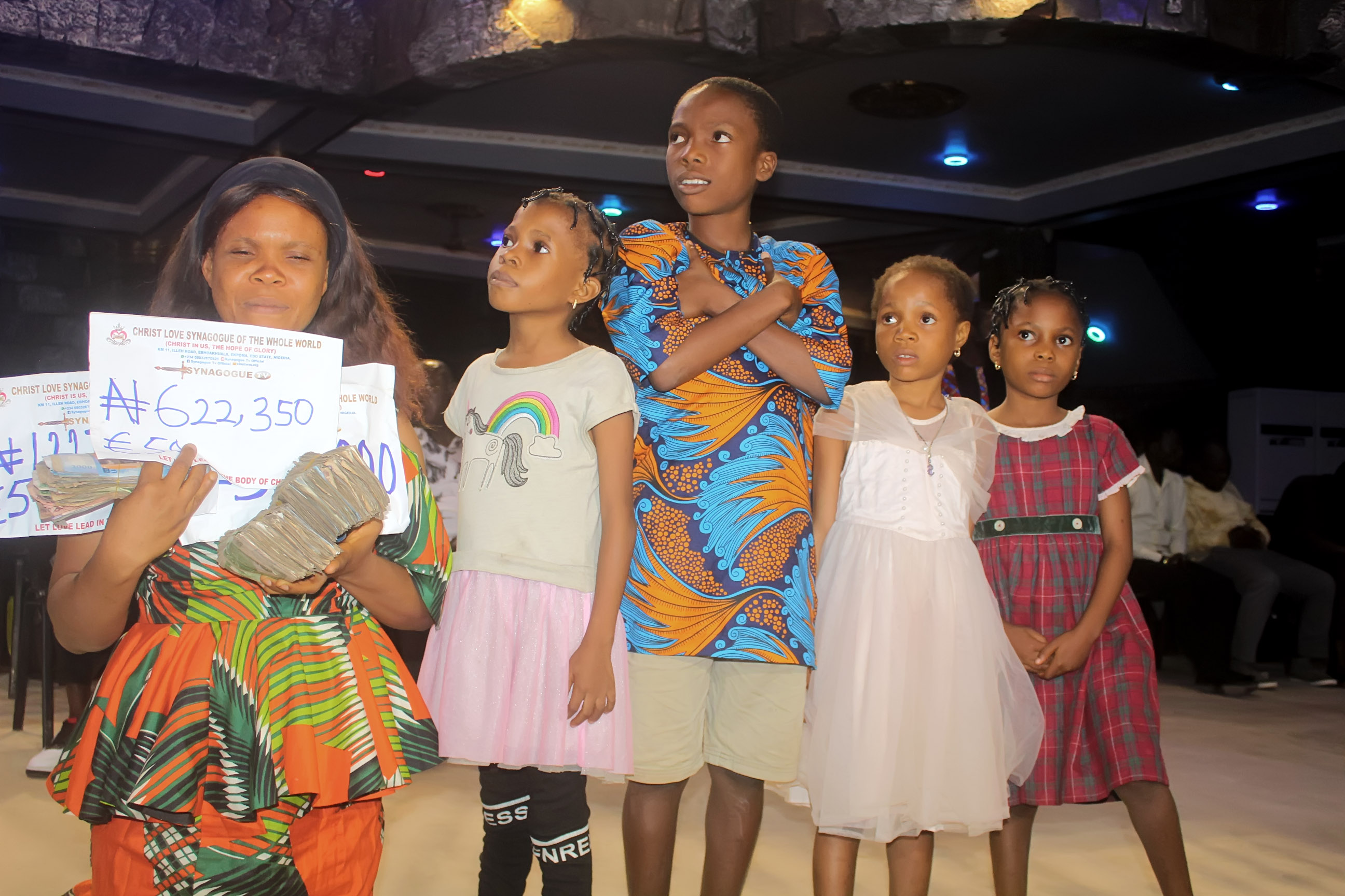 Child receiving care